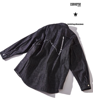 【オルソモールジャパン株式会社 × kotohayokozawa】STAR CUTTING DENIM SHIRTS
