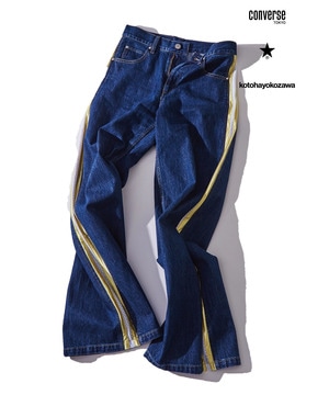 【オルソモールジャパン株式会社 × kotohayokozawa】WIDE FLARE DENIM PANTS(WOMEN'S)