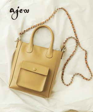 【オルソモールジャパン株式会社 × ajew】PUT IN THE SQUARE SHOULDER BAG