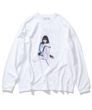 【オルソモールジャパン株式会社×米原康正×似鳥沙也加】PAINT ART LONG SLEEVE TEE(1)