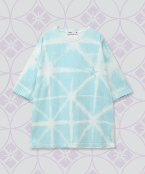 【BUNZABURO=片山文三郎商店】雪花絞りTEE (KYOTO LIMITED)