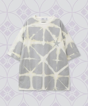 【BUNZABURO=片山文三郎商店】雪花絞りTEE (KYOTO LIMITED)