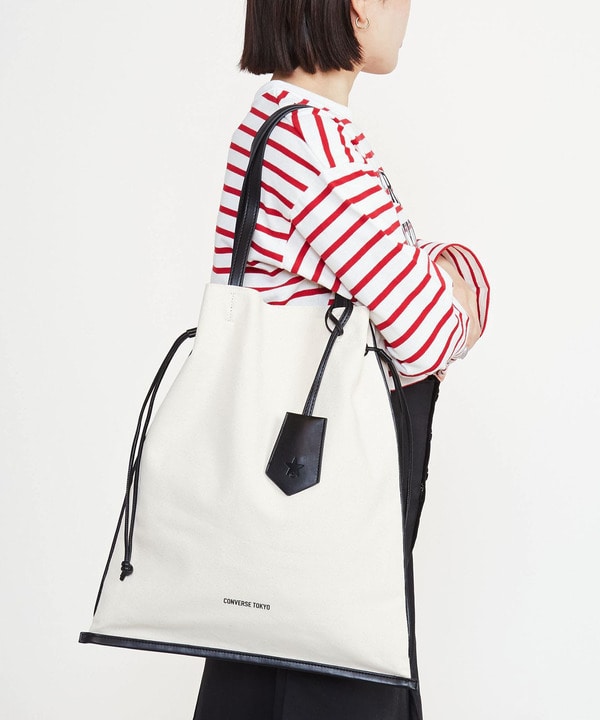 CANVAS GATHERED TOTE BAG 詳細画像 3