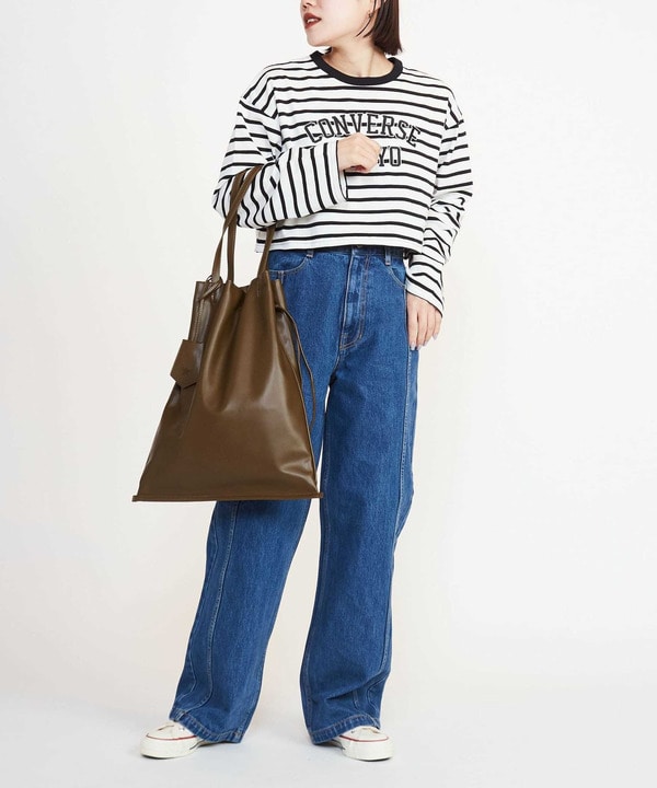 CANVAS GATHERED TOTE BAG 詳細画像 5