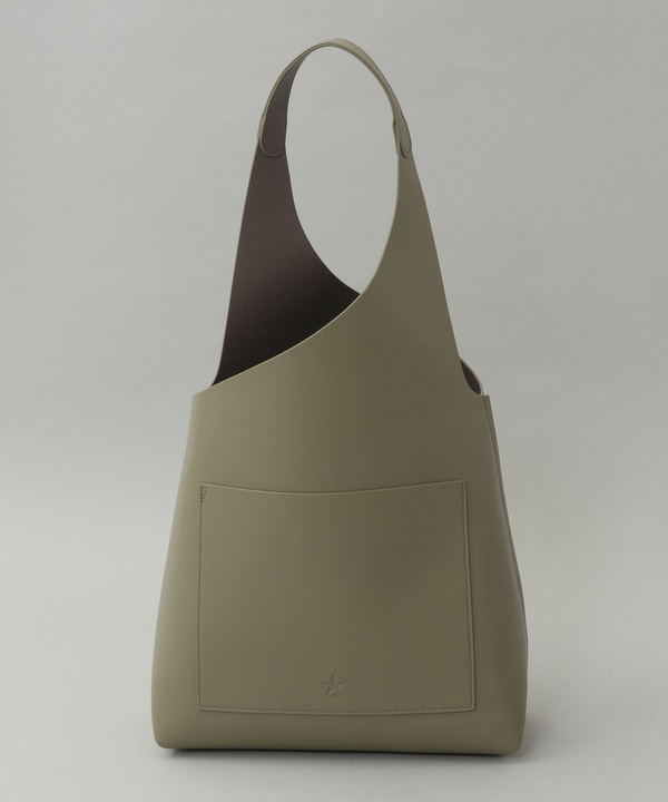 ASYMMETRY ONEHANDLE TOTEBAG 詳細画像 グリーン 1