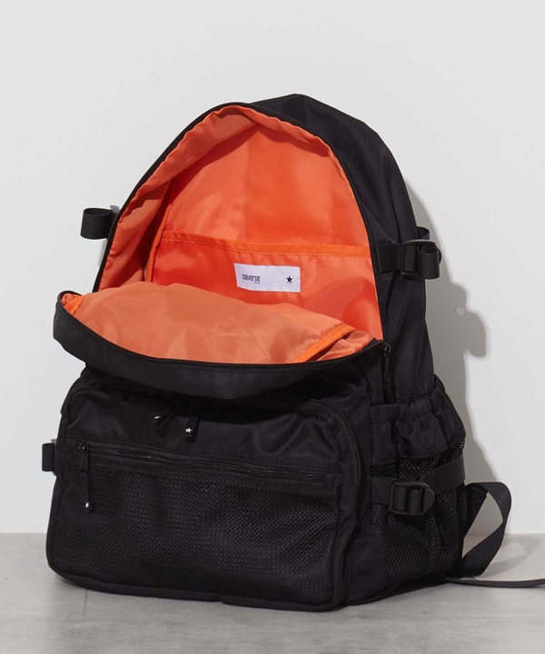 MESH POCKET NYLON BACKPACK 詳細画像 5