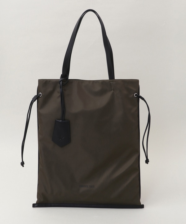 NYLON GATHER TOTE BAG 詳細画像 カーキ 1