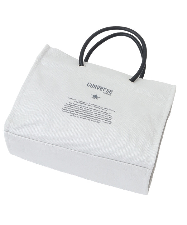 STAR★ LOGO CANVAS SHOPPER TOTE BAG 詳細画像 1