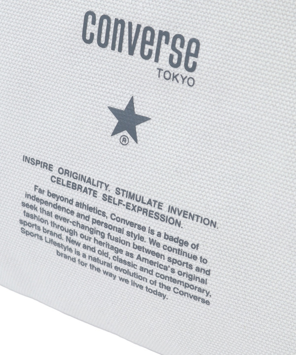STAR★ LOGO CANVAS SHOPPER TOTE BAG 詳細画像 3