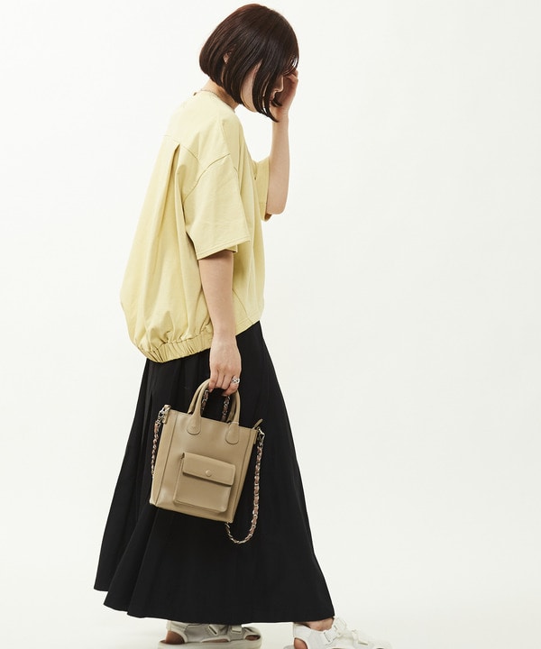 【オルソモールジャパン株式会社 × ajew】PUT IN THE SQUARE SHOULDER BAG 詳細画像 13