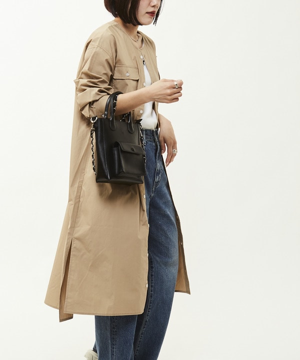 【オルソモールジャパン株式会社 × ajew】PUT IN THE SQUARE SHOULDER BAG 詳細画像 21