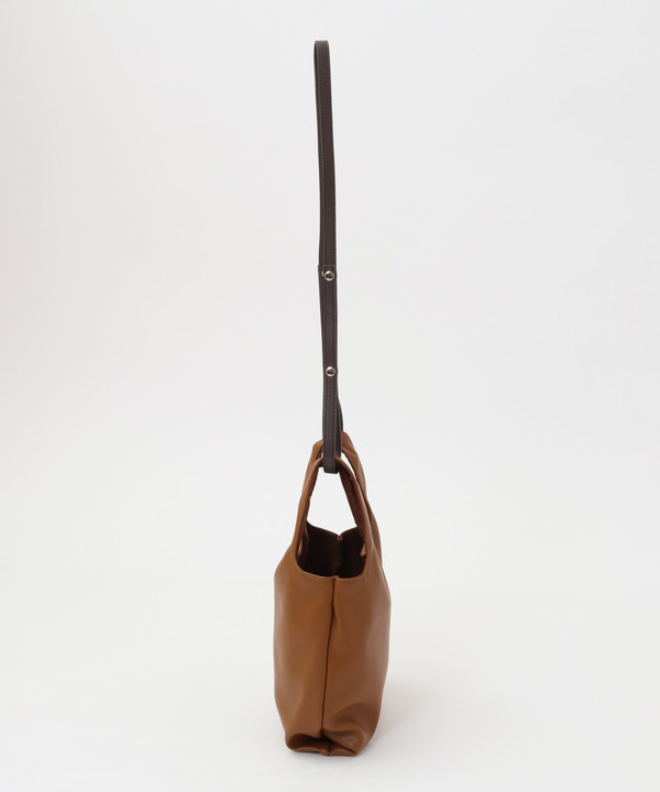 ECO-LEATHER 2WAY MINI SHOULDER BAG 詳細画像 1